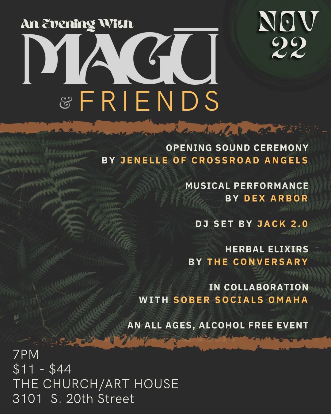 An Evening with Magu & Friends