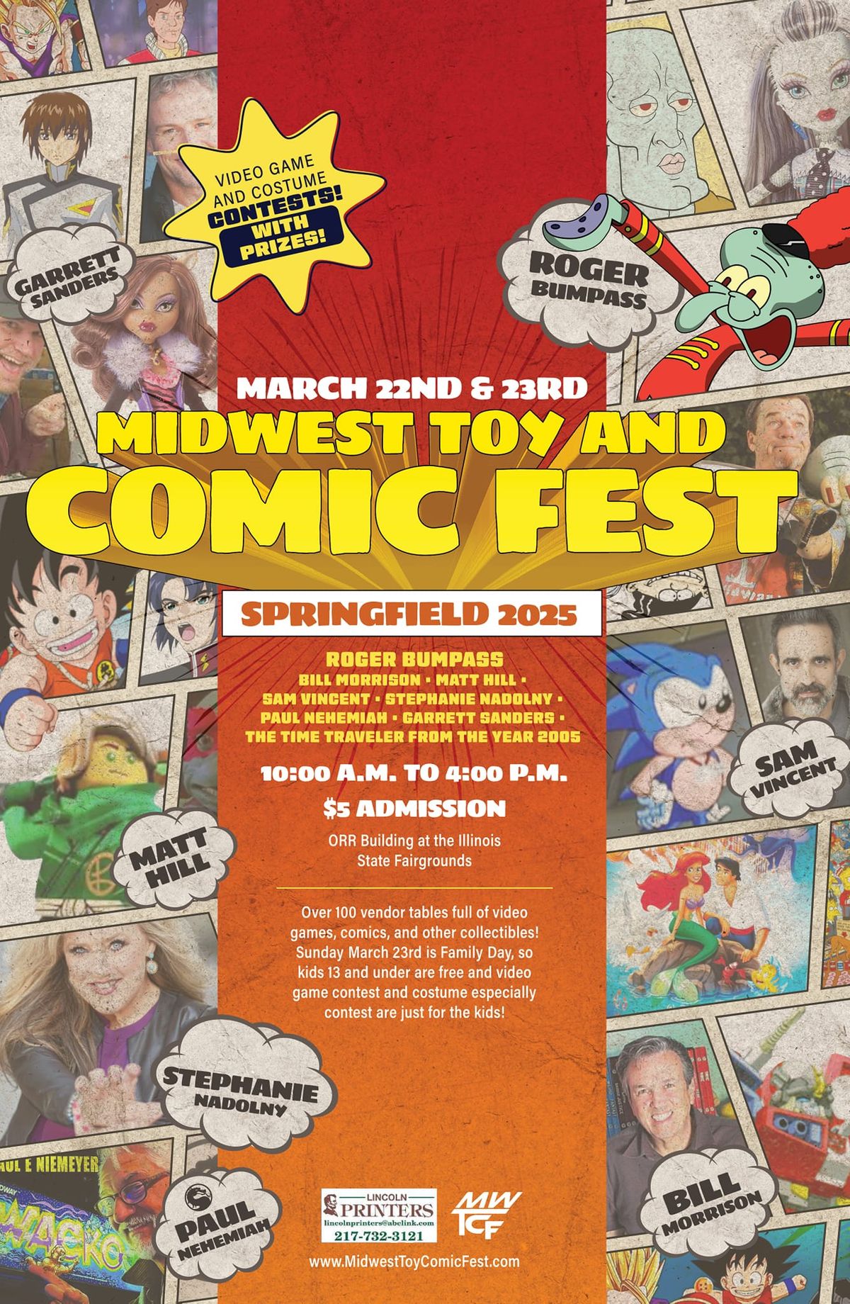 Midwest Toy and Comic Fest: Springfield 2025