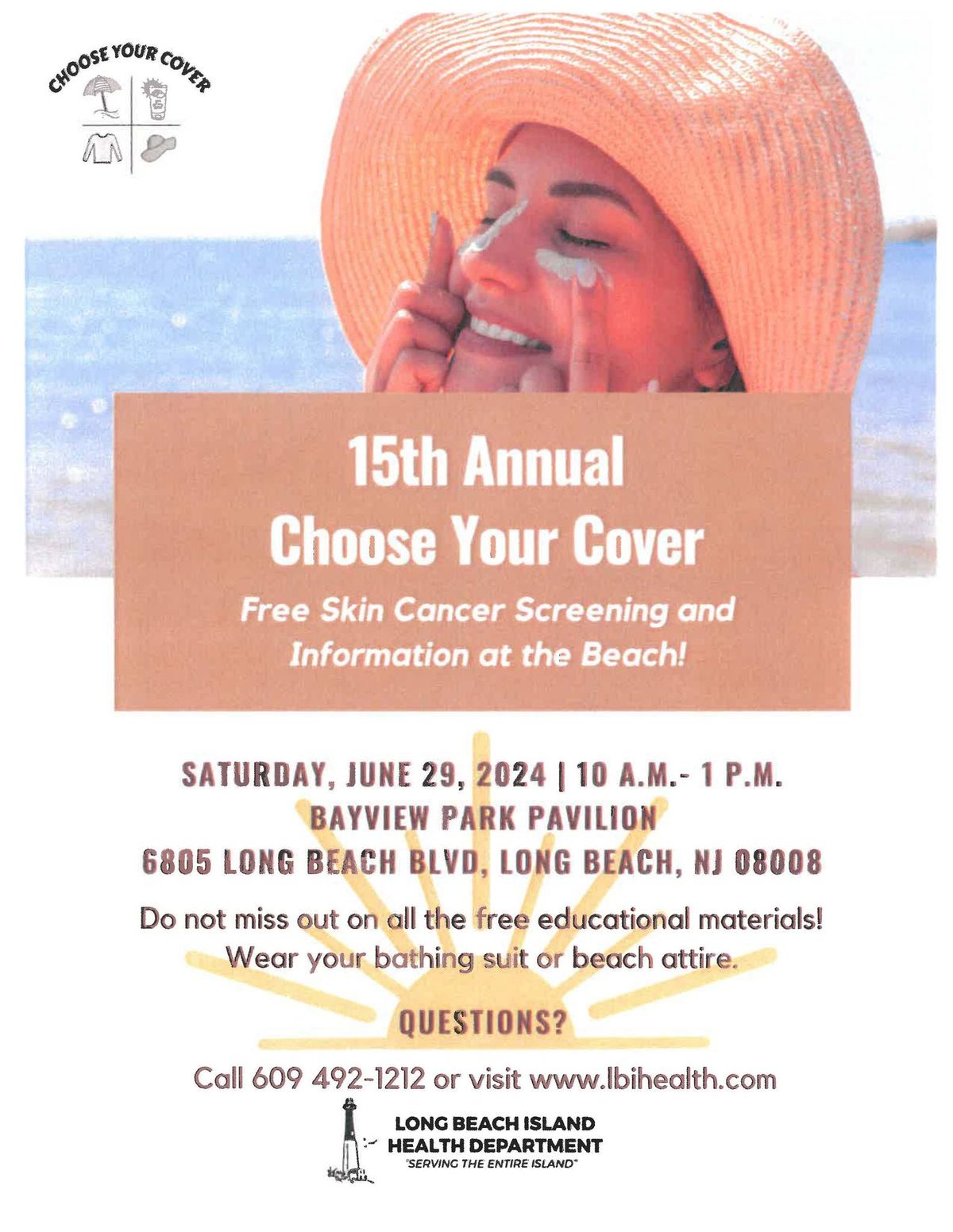 15th Annual Run For Cover Skin Cancer Screening