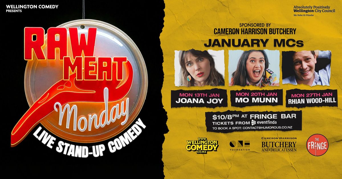 Raw Meat Monday - live open mic comedy