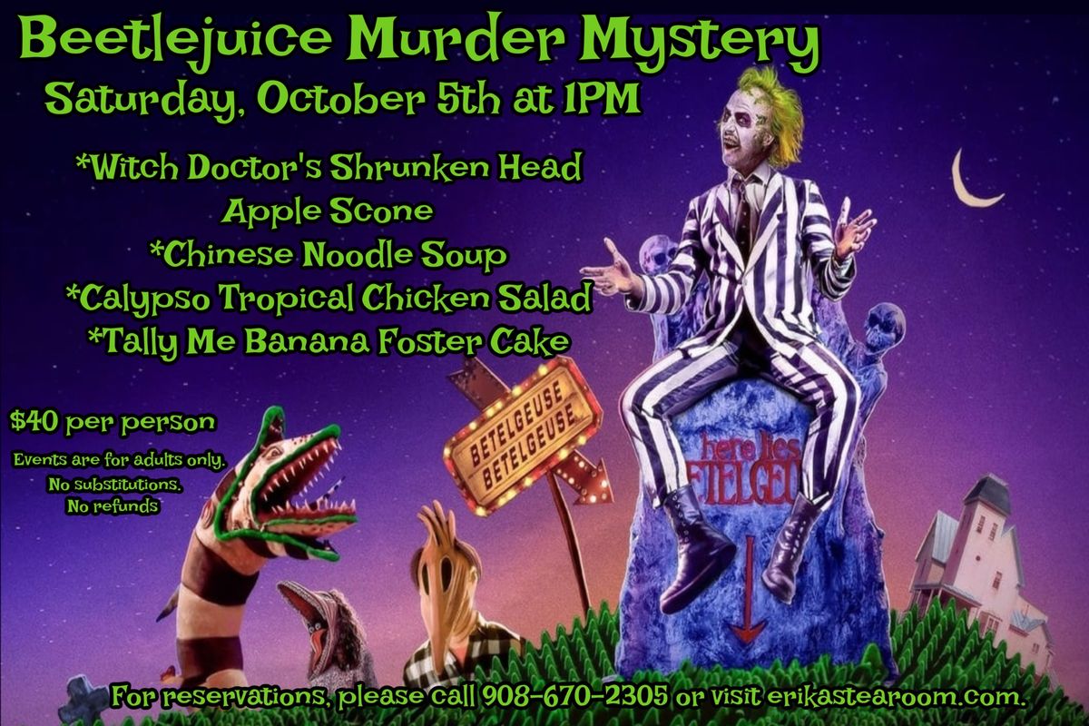 Beetlejuice Murder Mystery