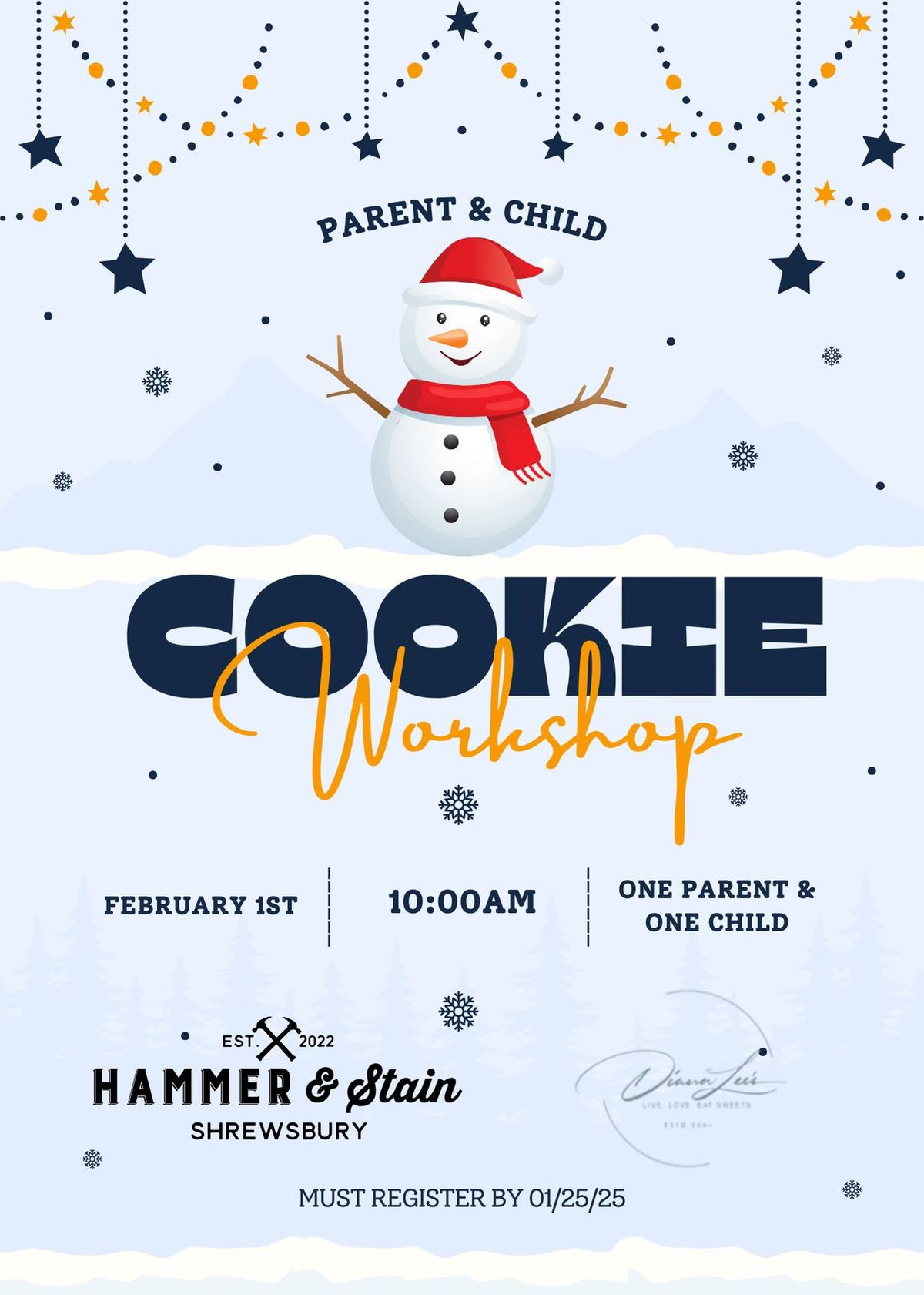 Parent & Child Winter Cookie Workshop