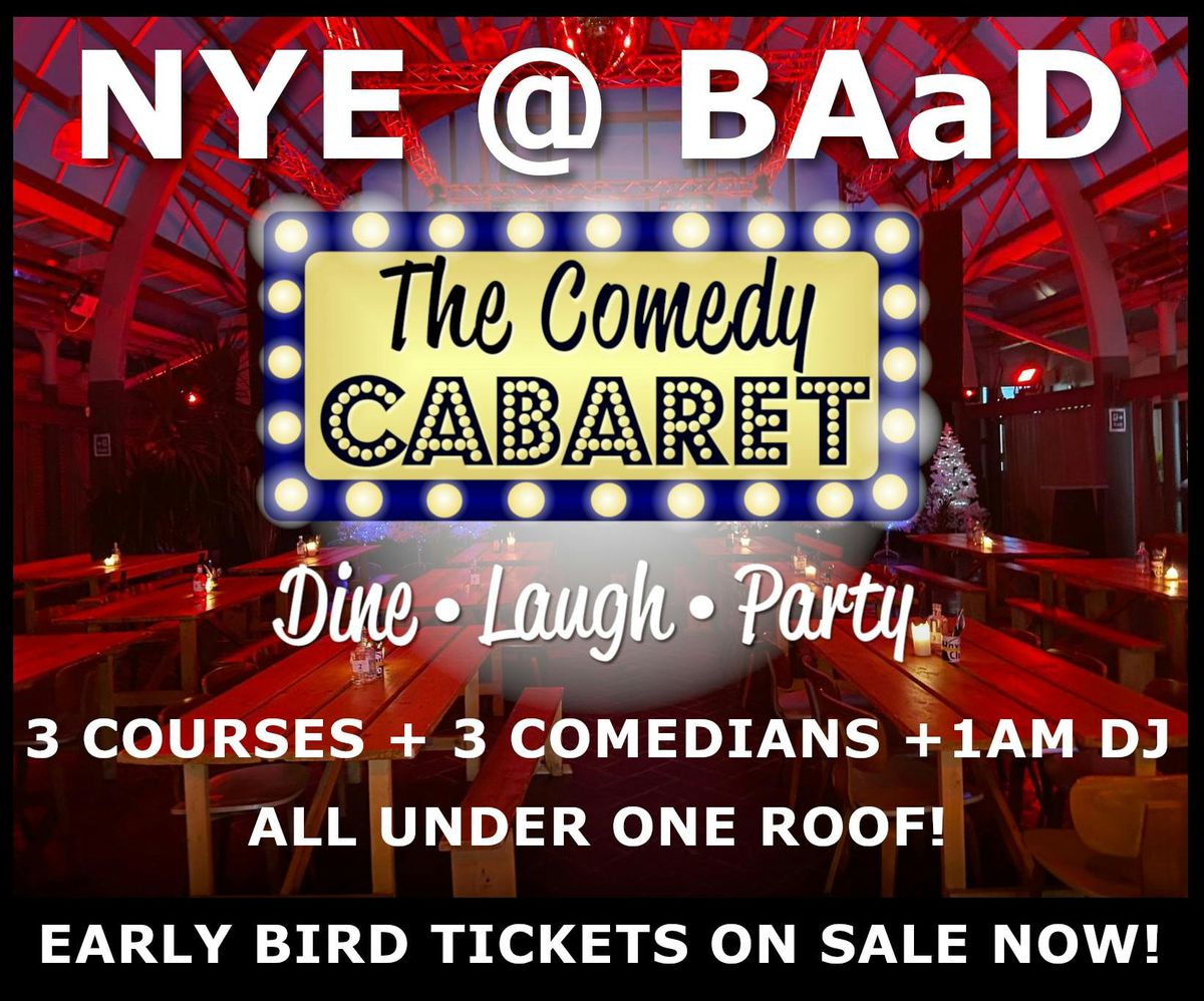 New Years Eve Comedy Hogmanay Party 2024!