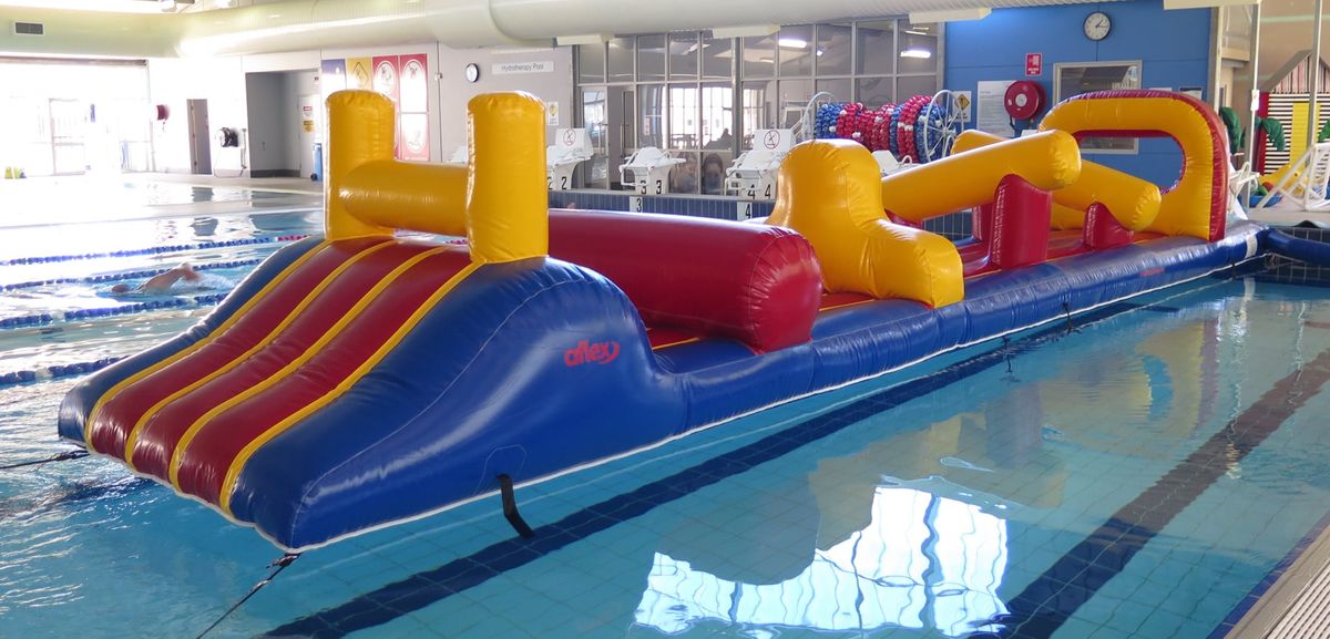 Giant Indoor Pool Inflatable: Slide into Fun!