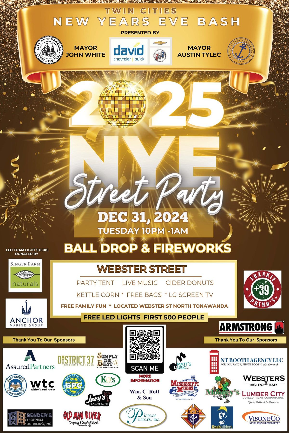 Twin Cities New Years Eve Bash 2025!