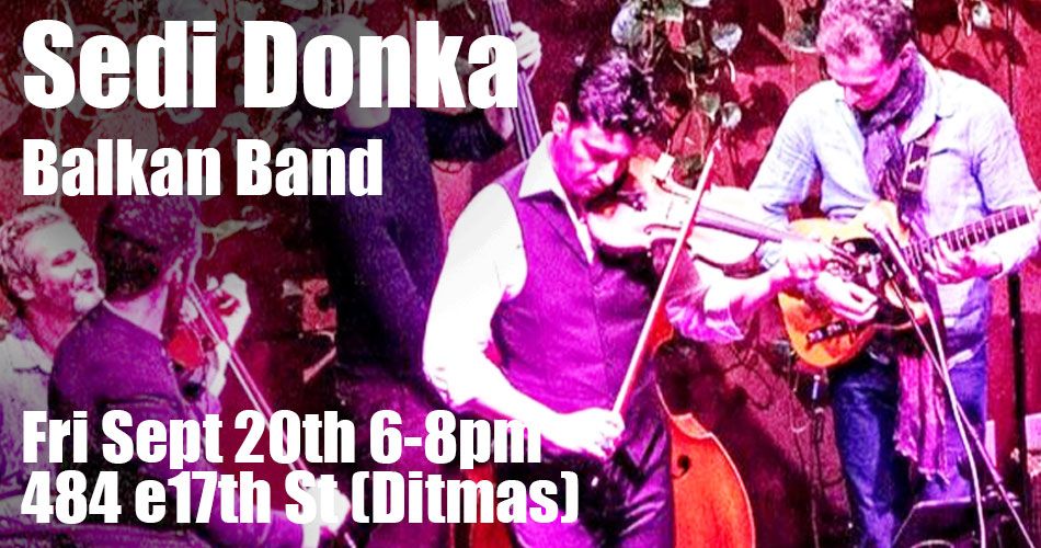 Sedi Donka Balkan Band plays Operation Gig