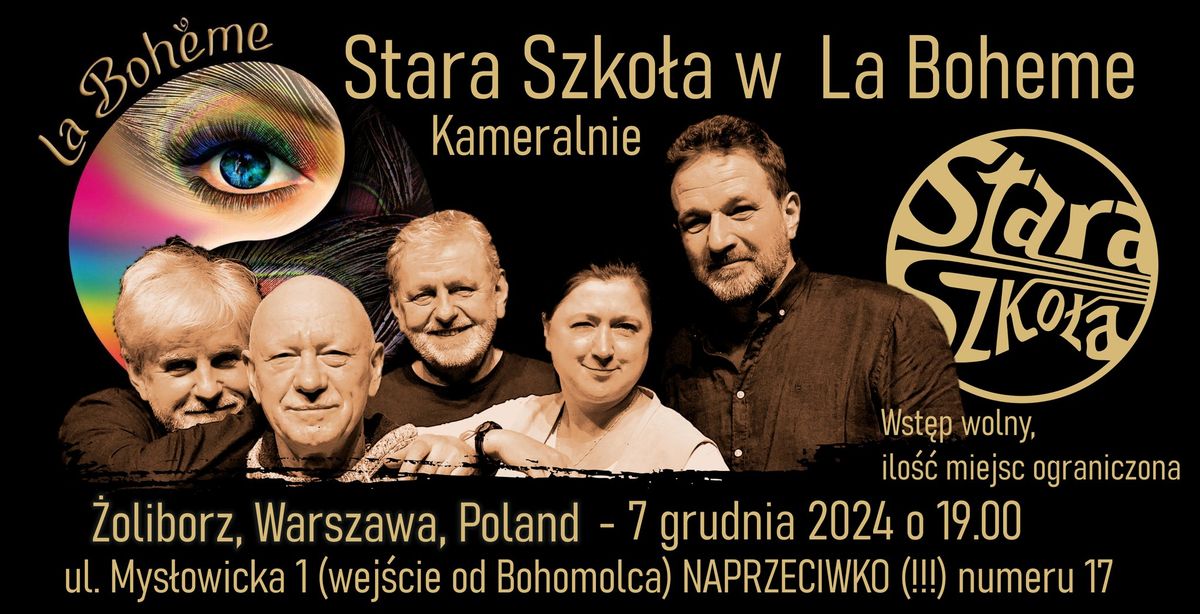 "WJO La Boheme": STARA SZKO\u0141A