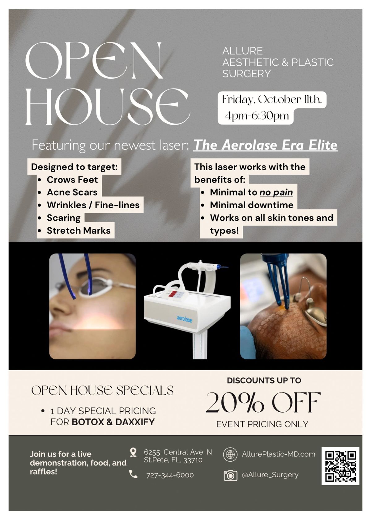 Open House at Allure Aesthetic & Plastic Surgery!