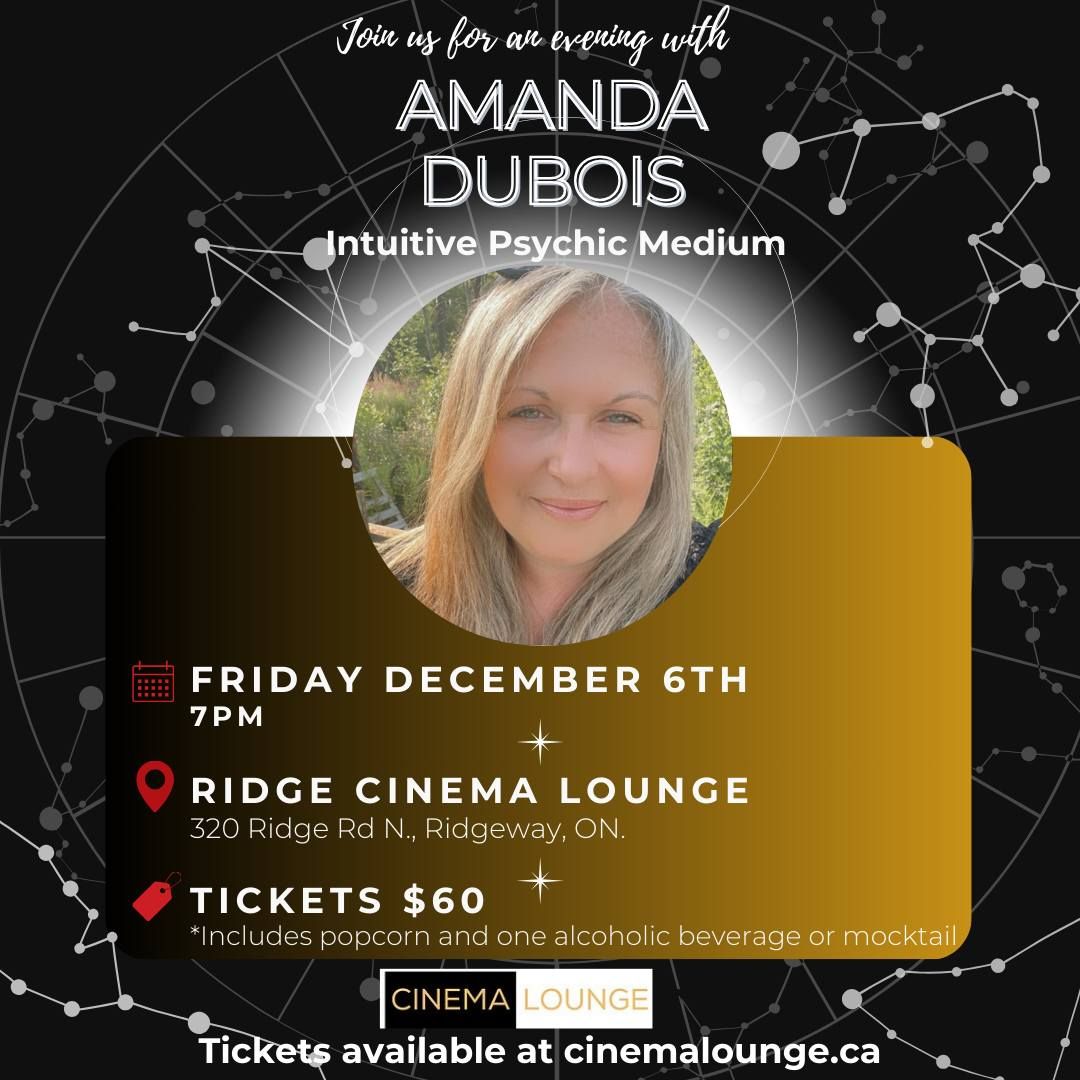 An Evening with Amanda Dubois, Intuitive Psychic Medium