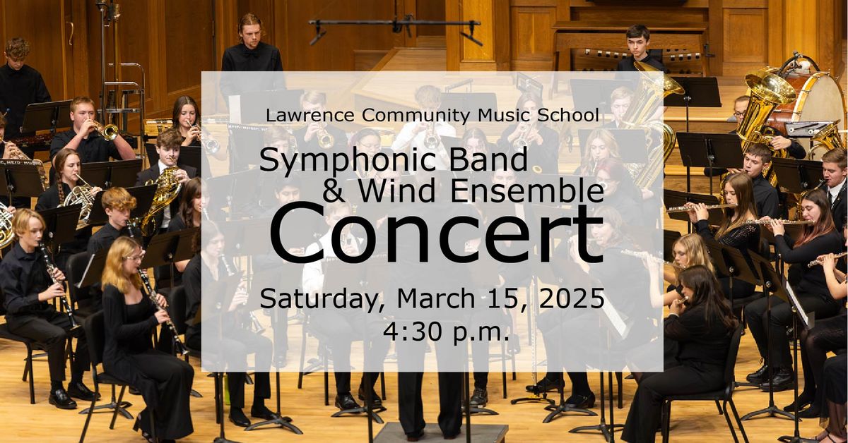 LCMS Symphonic Band & Wind Ensemble Concert