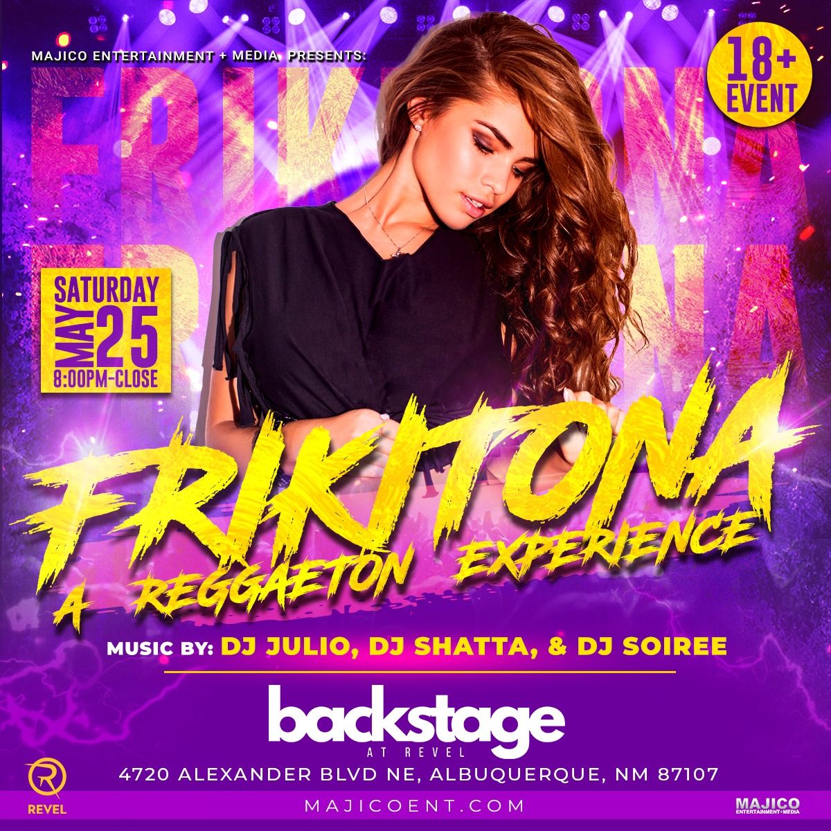 Frikitona: A Reggaeton Experience at Backstage at Revel