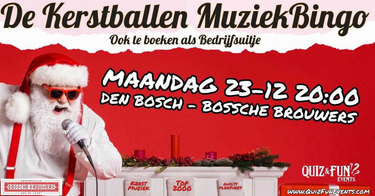 Kerstballen Muziekbingo | Den Bosch