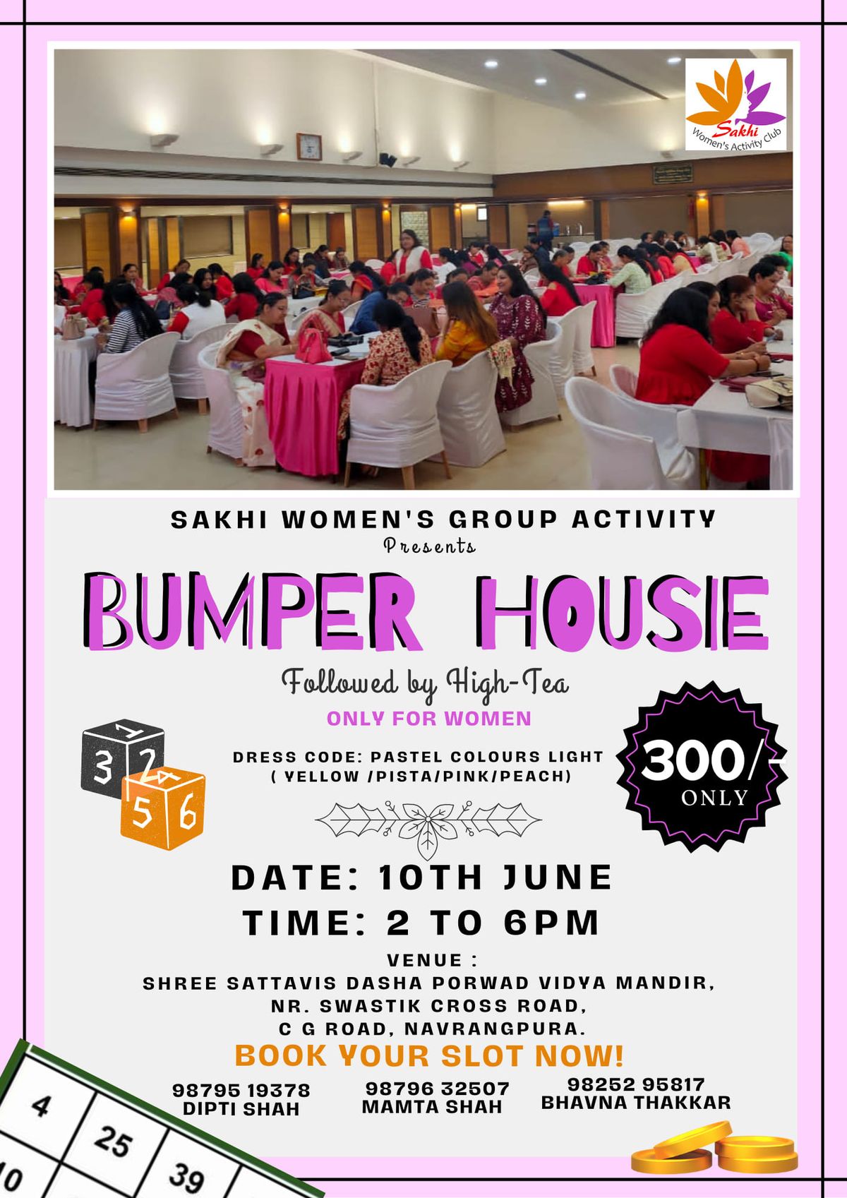 BUMPER HOUSIE for ladies