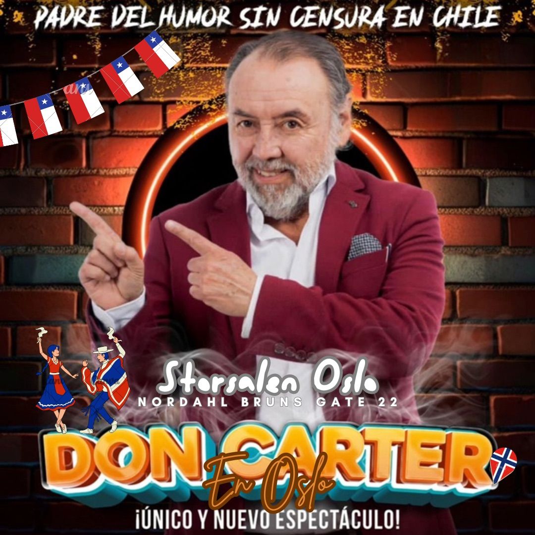 Humor con Don Carter + Show de Fiestas Patrias (Oslo)