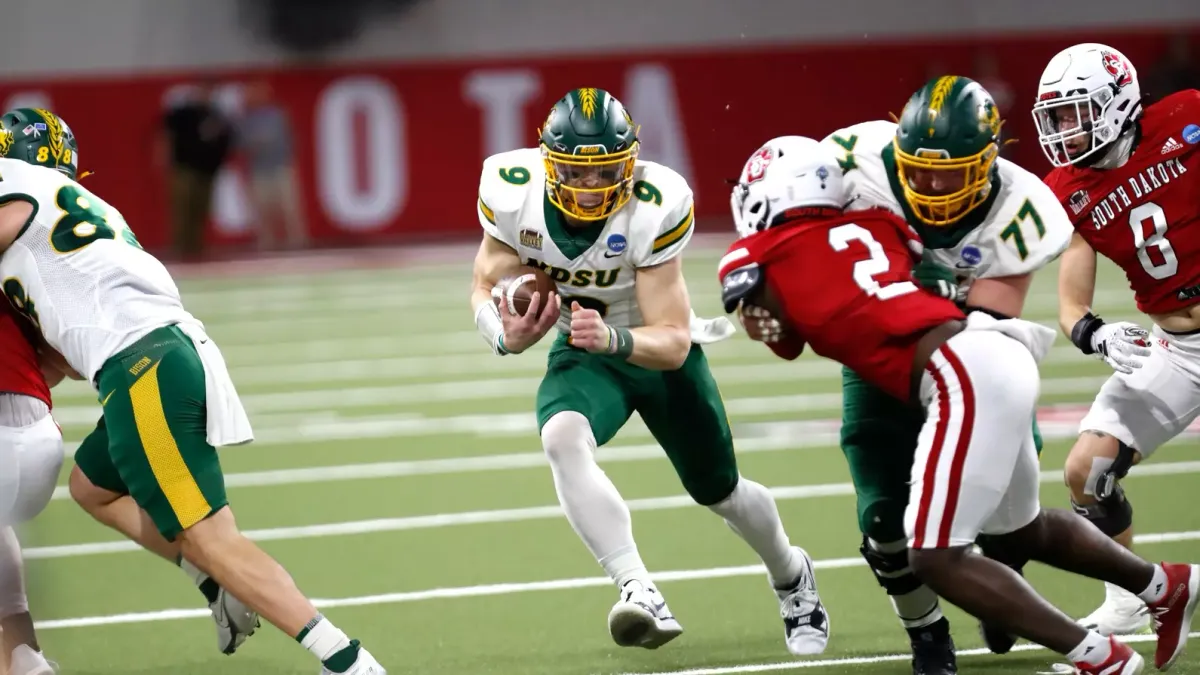 Parking South Dakota Coyotes at North Dakota State Bison Mens Basketball