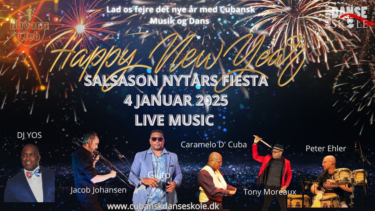 Salsason Nyt\u00e5rs Fiesta m\/Live Music 