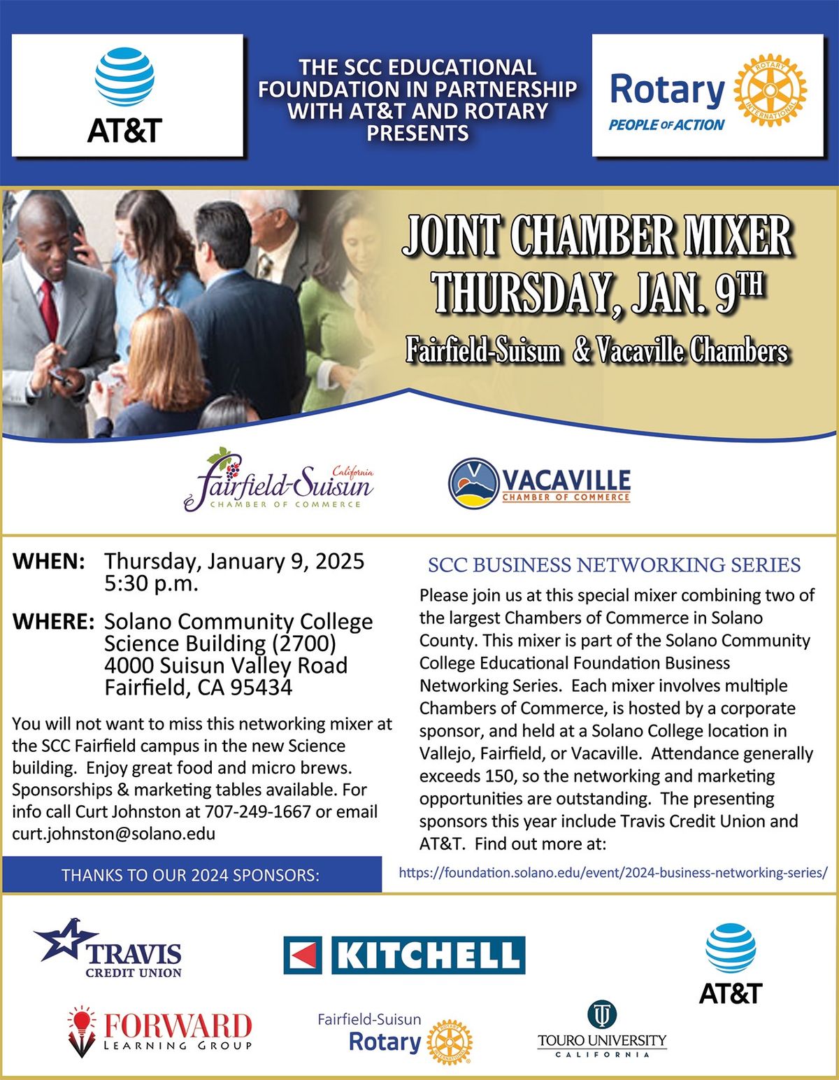 ? Joint Chamber Mixer \u2013 Fairfield-Suisun & Vacaville Chambers ?