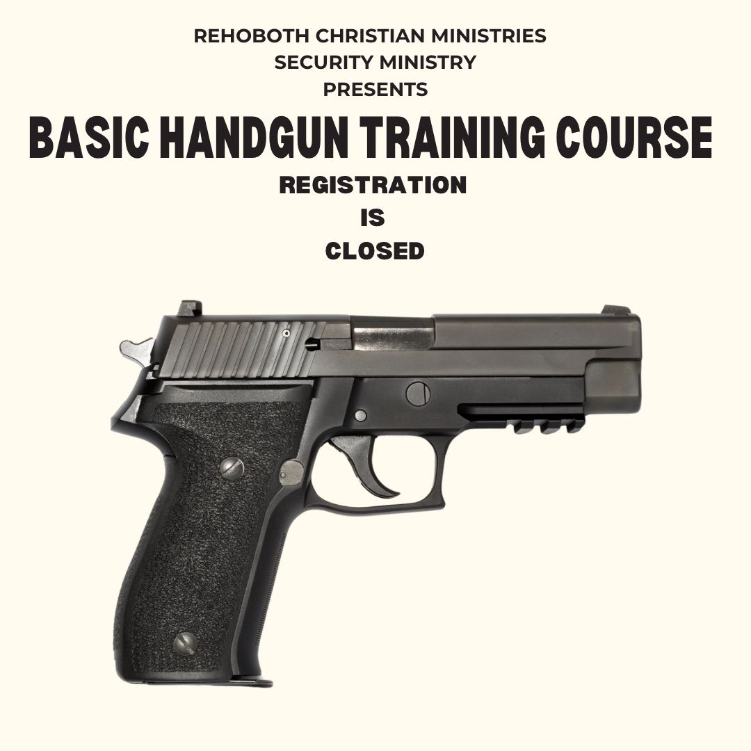 RCM Basic Handgun Training Course 