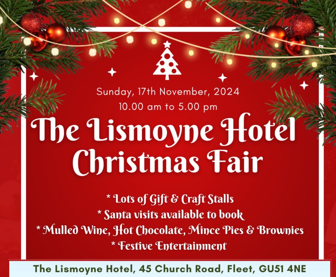 Christmas Fair Lismoyne Hotel