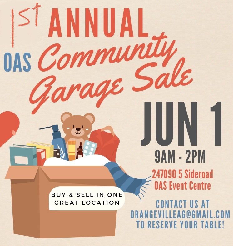 OAS Community Garage Sale