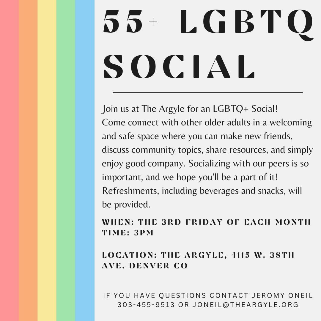 55+ LGBTQ Social 