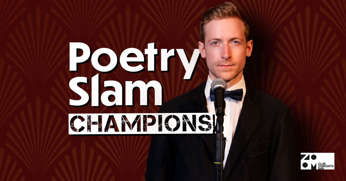 Poetry Slam Champions \u2606 Frankfurt, Zoom [NEUER TERMIN!]