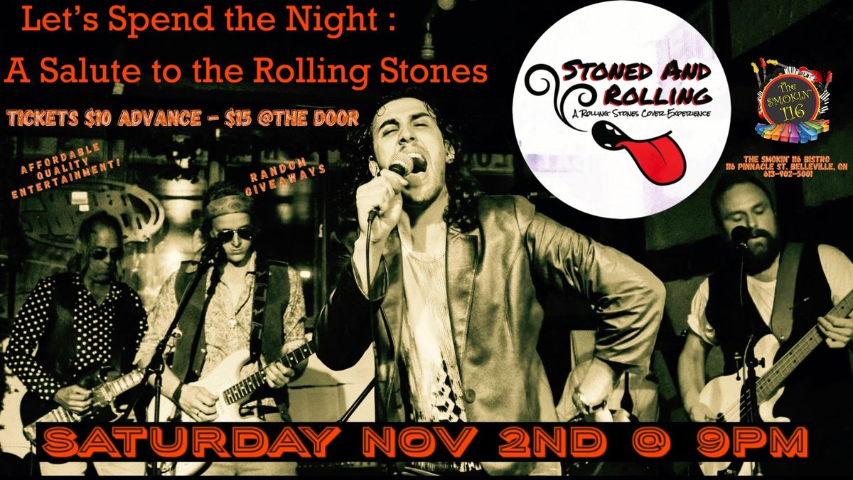 Stoned and Rolling: A Rolling Stones Cover Experience live at The Smokin' 116 Bistro