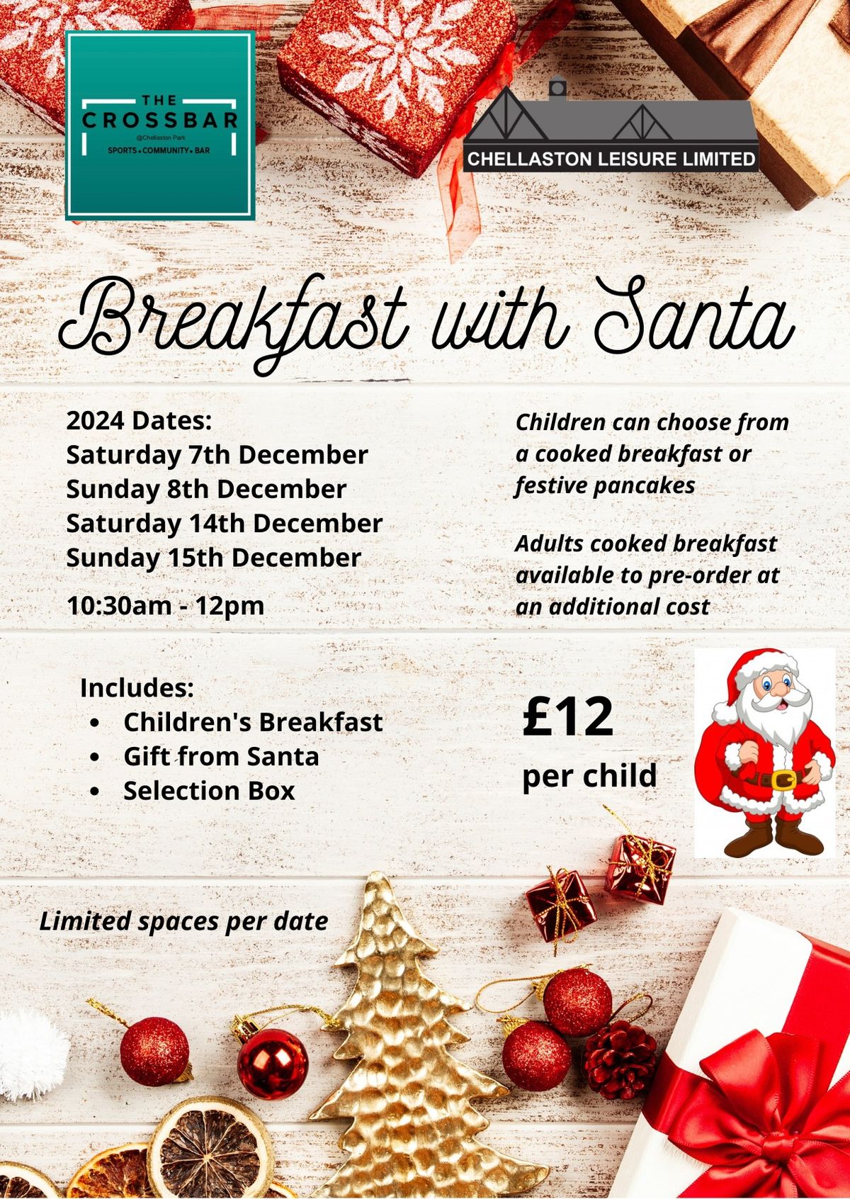 Breakfast with Santa - SOLD OUT