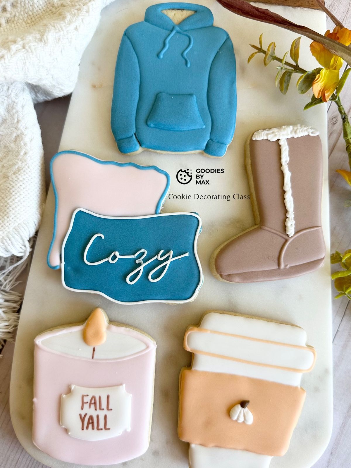 "COZY FALL\u201d Cookie Decorating Class (Desert Ridge Location)