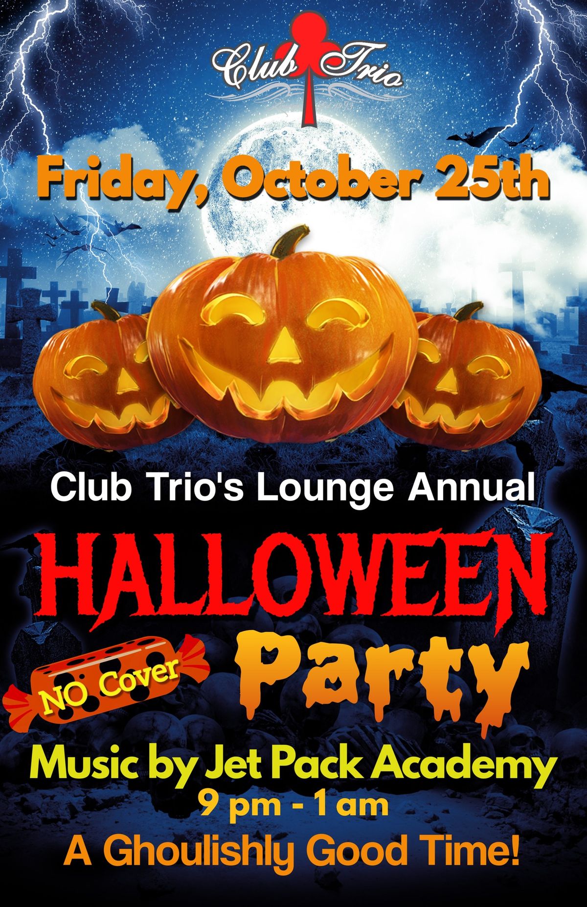 Annual Halloween Party!  NO Cover!