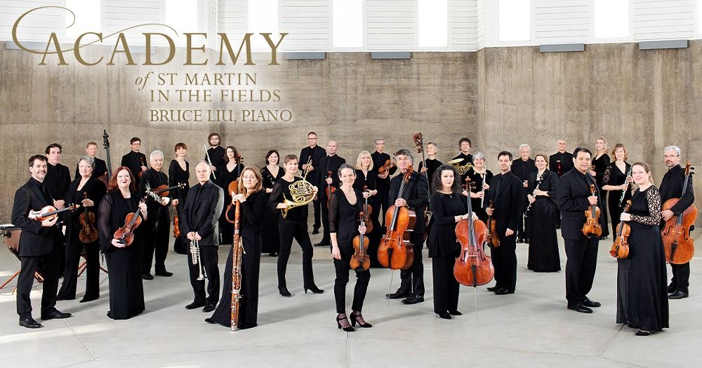 Academy of St Martin in the Fields with pianist Bruce Liu