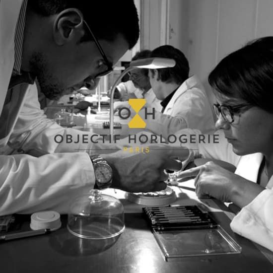 Cours d'horlogerie : ateliers de d\u00e9montage et de remontage de mouvement de montres