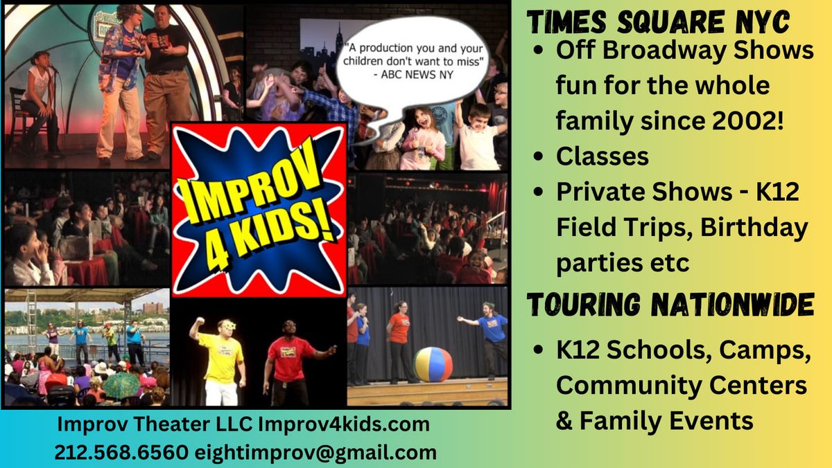 Improv 4 Kids Live Silver Spring MD