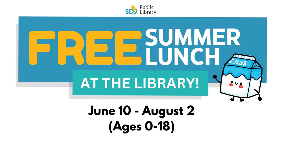 Free Summer Lunch at the Library