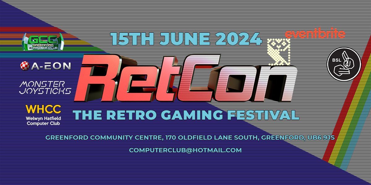 Retcon The Retro Gaming Festival 2024