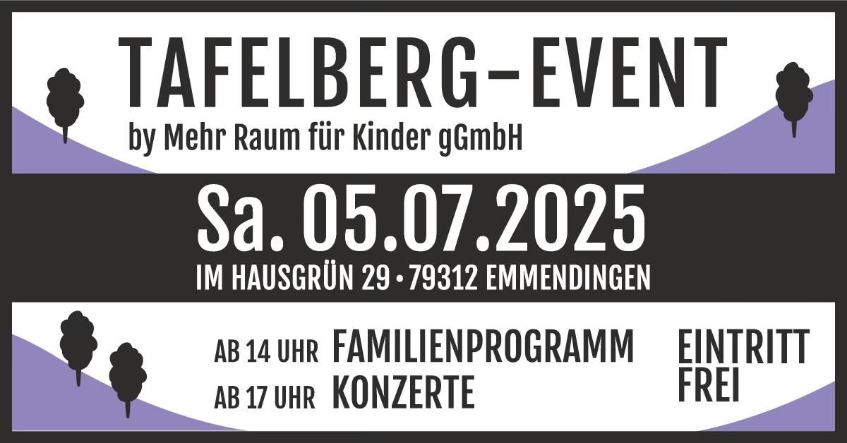 Tafelberg-Event 2025 | Emmendingen