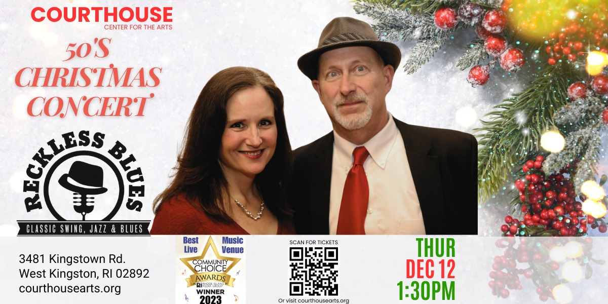 Reckless Blues - 50's Christmas Concert 12\/12 THUR 1:30PM