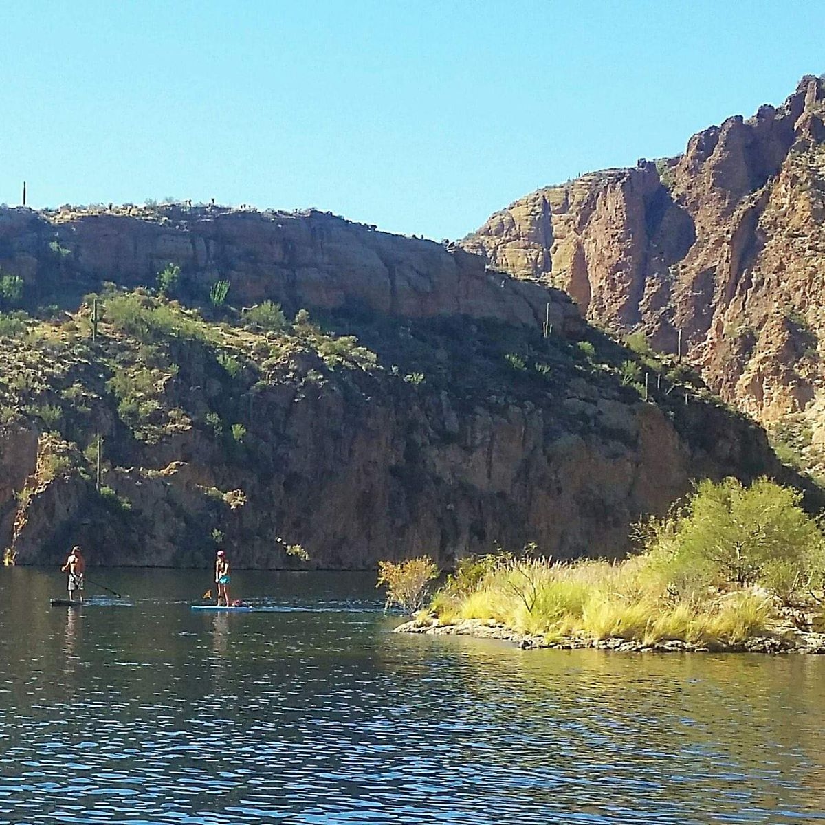 Saguaro Lake - Paddle to the Dam - 16 Miles