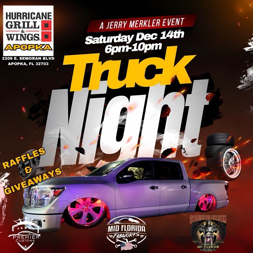 Truck Night! \ud83d\udefb