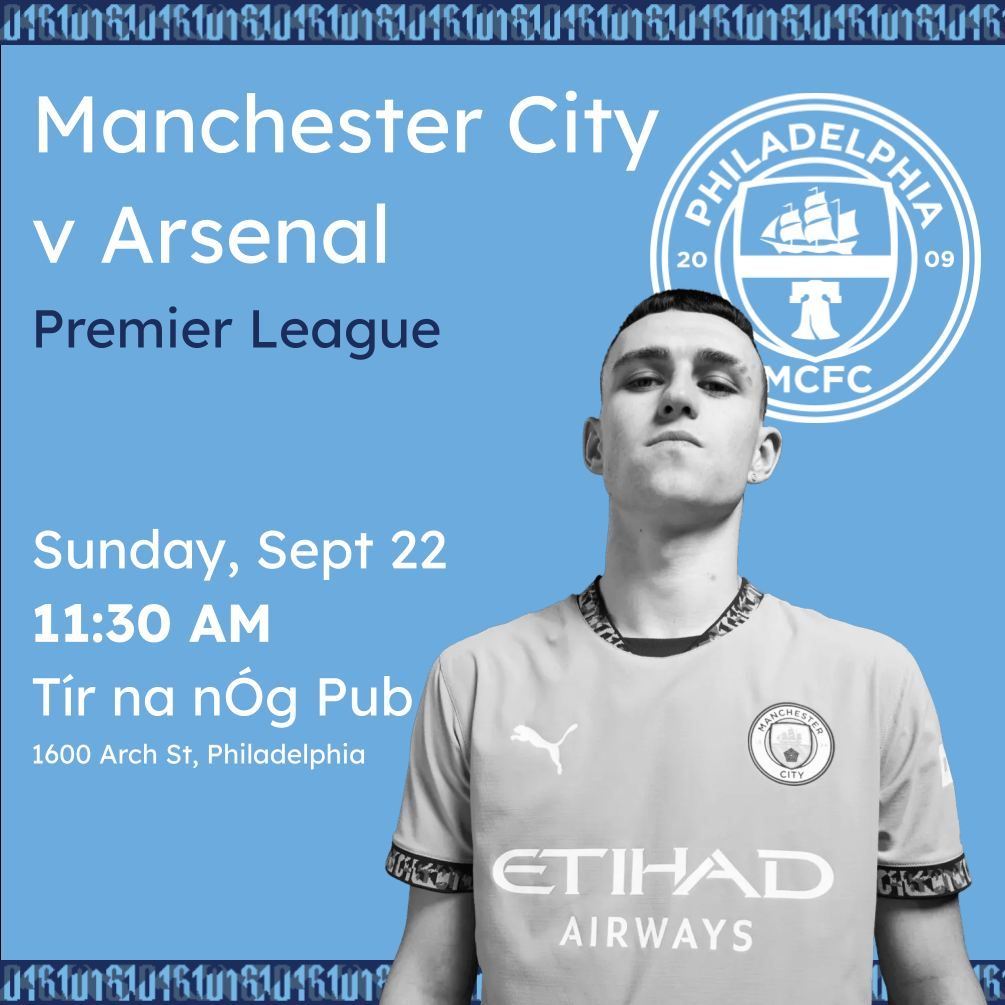 Watch Party: Manchester City v Arsenal