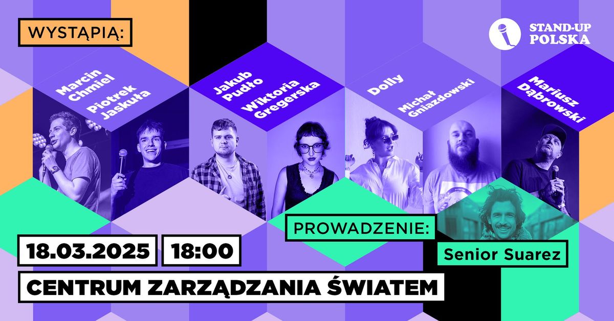 Stand-up Polska Prezentuje: Debiuty IV \/ 18.3.2025 \/ godz. 18:00