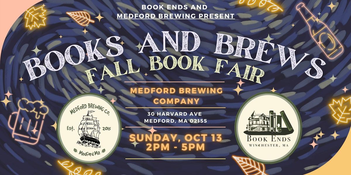 Books and Brews, Fall Edition!