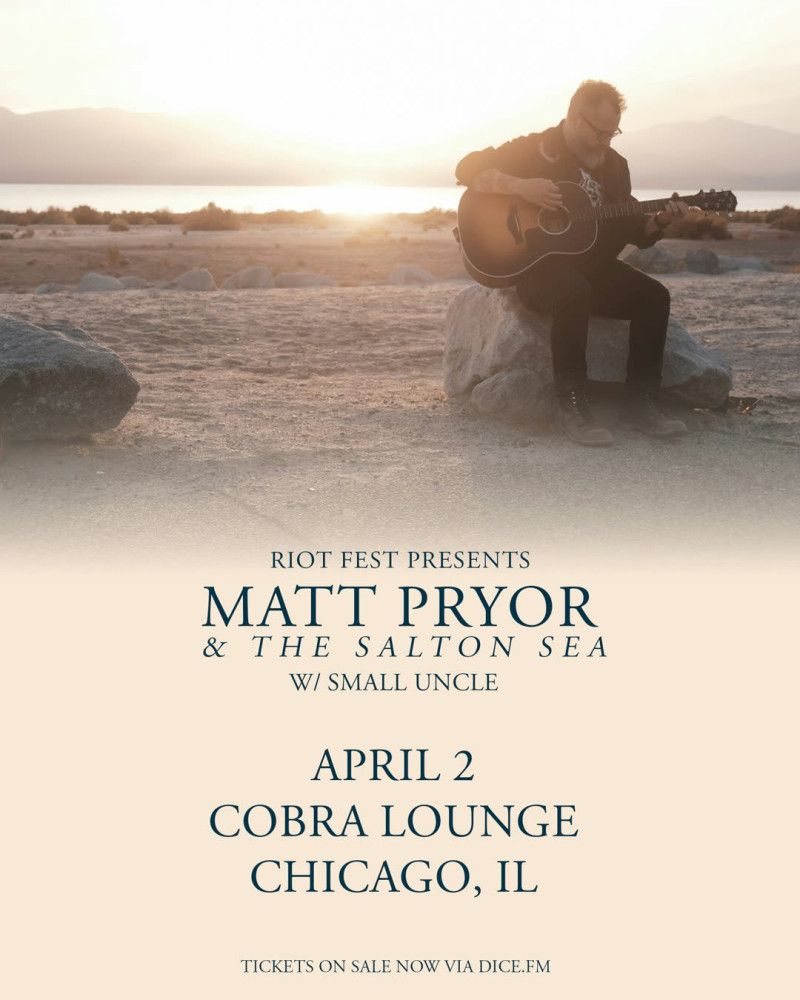Matt Pryor at White Oak Music Hall - Upstairs