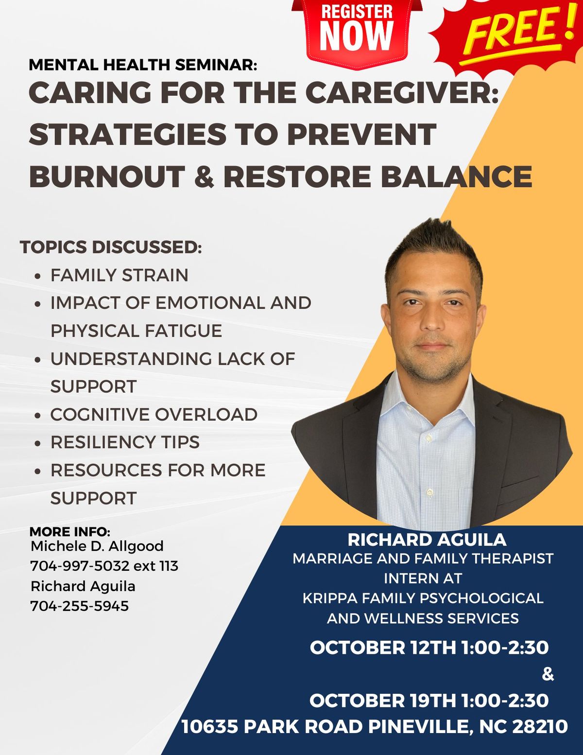 Resilient Caregiver Seminar