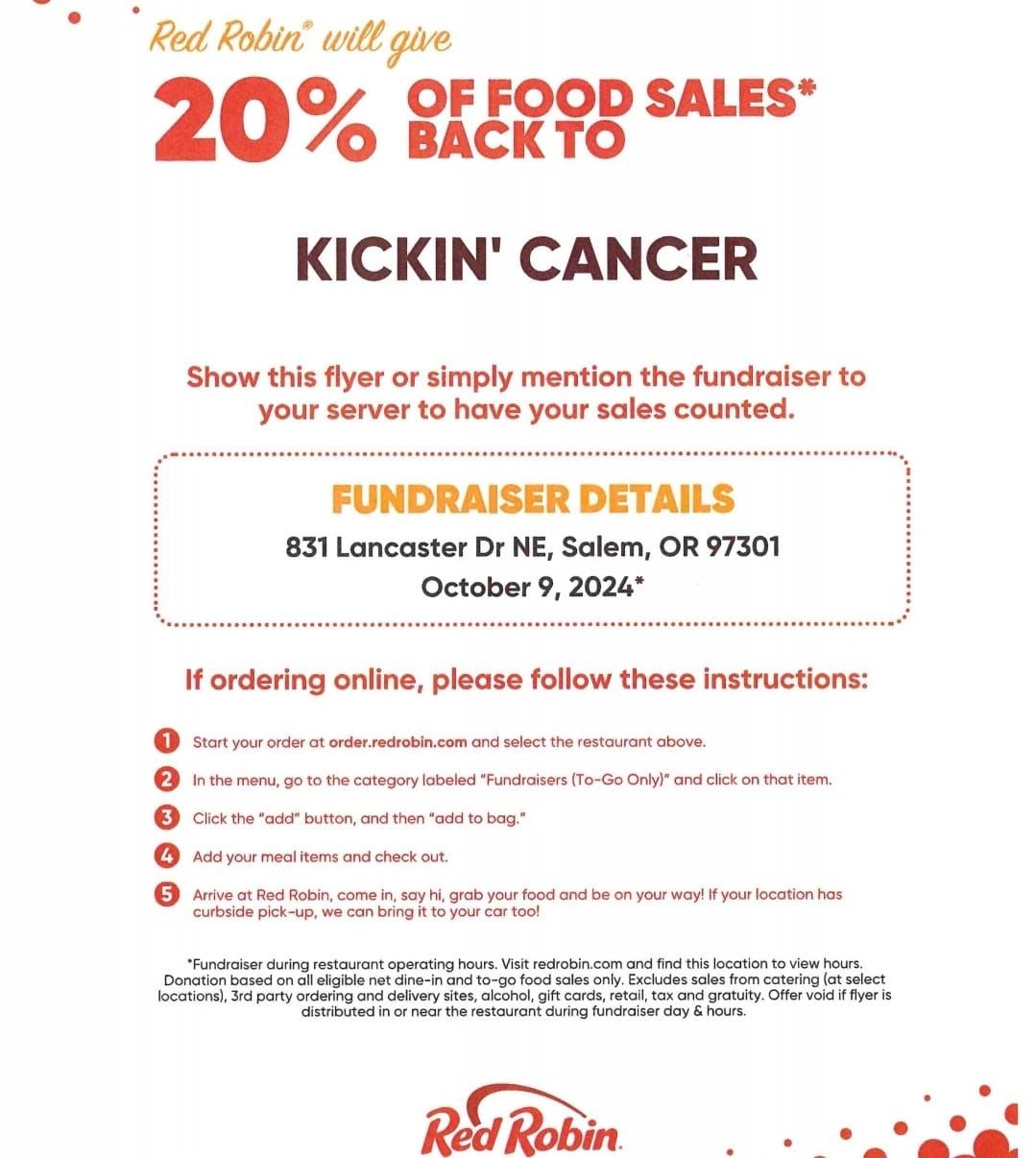 Kicking-Cancer Fundraiser 