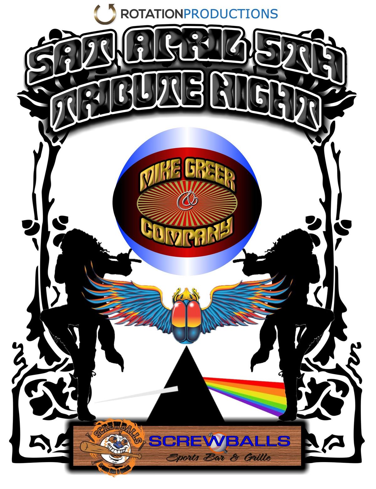 Tull\/Journey\/Floyd 'Tribute Night' at Screwballs 