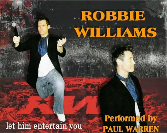 Robbie Williams Tribute 