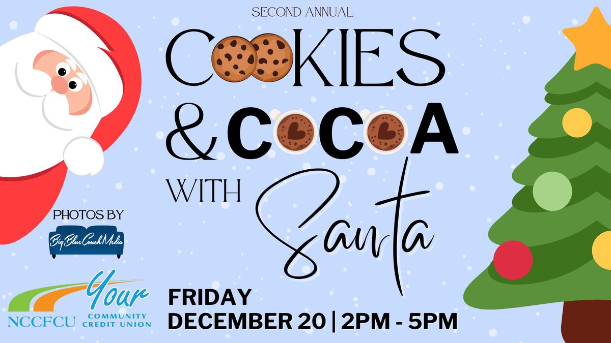 Cookies and Cocoa with Santa (FREE Professional Photos!)