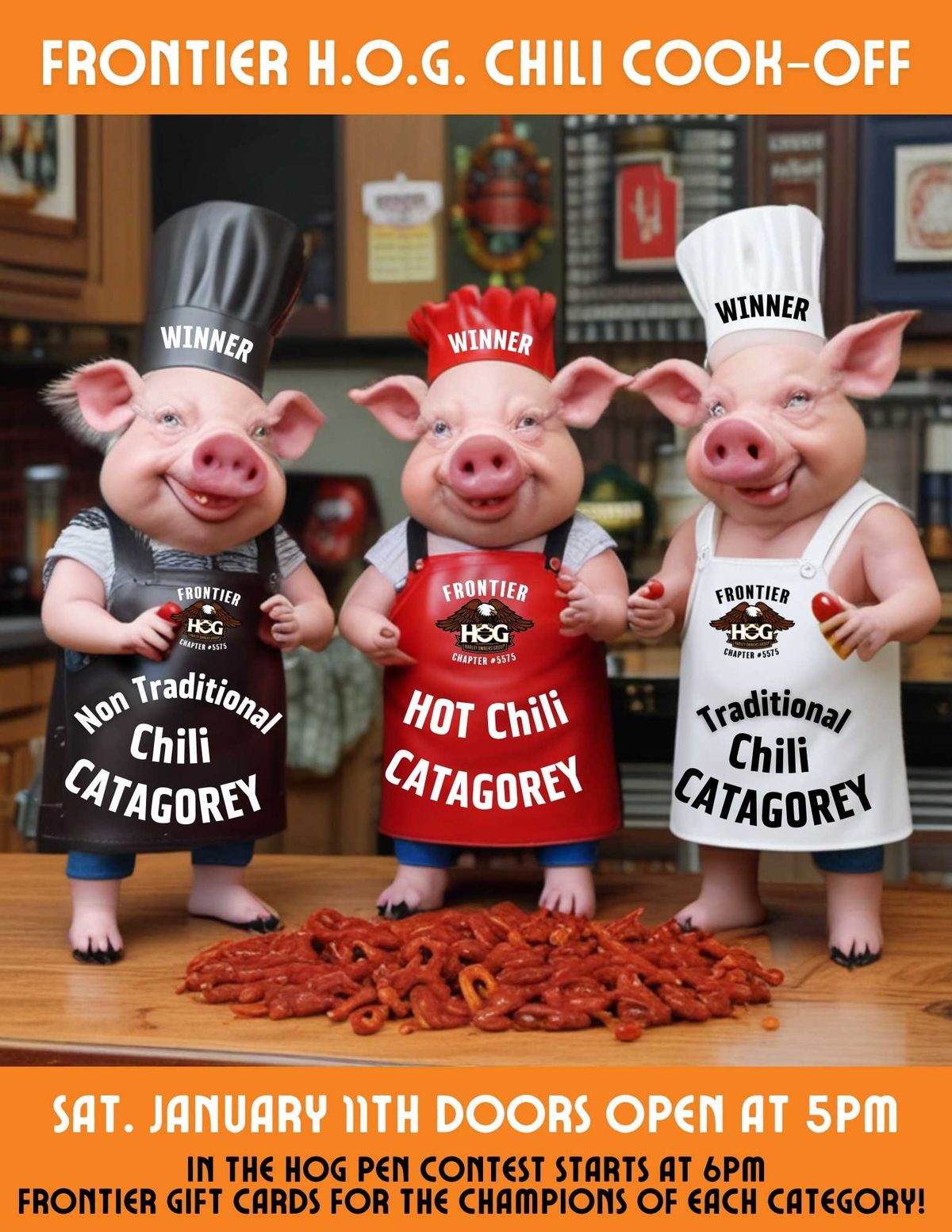 Frontier HOG Chili Contest