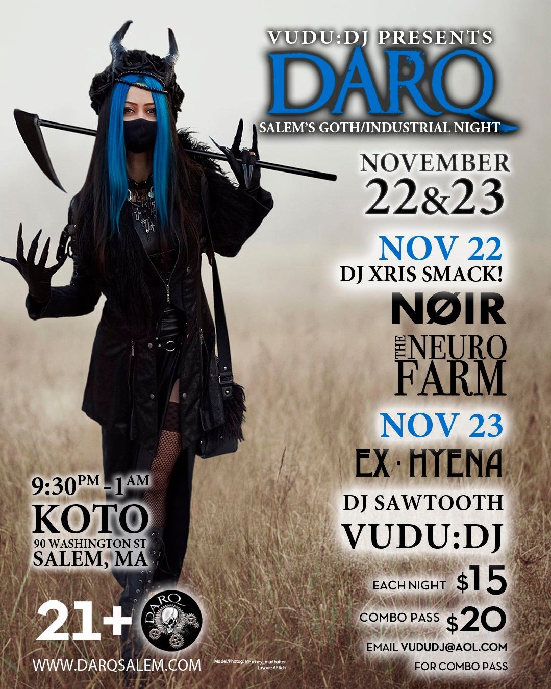 DARQ ft Noir, Neuro Farm & DJ Xris Smack!